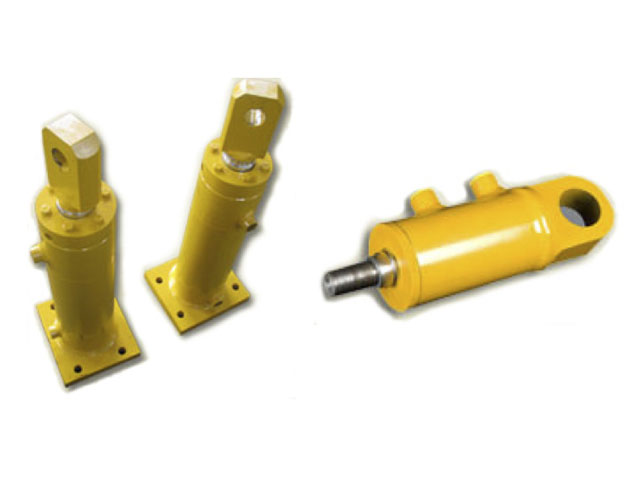 The 3 cylinders under tie–rod less type